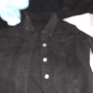 Black never worn Jean jacket